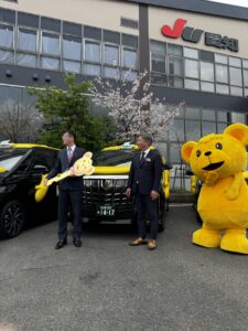 JU愛知×つばめ『マーくんタクシー』登場！